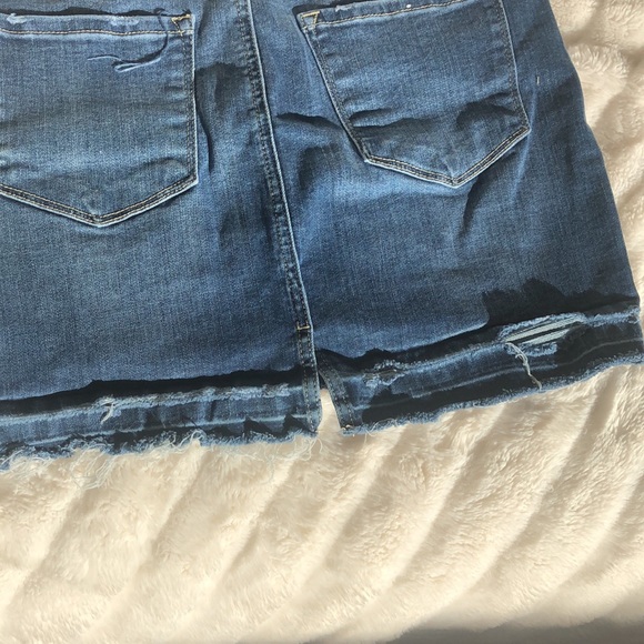 Denim Mini Skirt - Picture 3 of 6